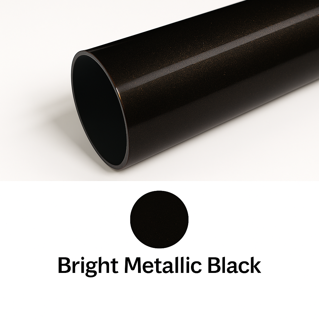 Bright Metallic Black (Gold Metallic)