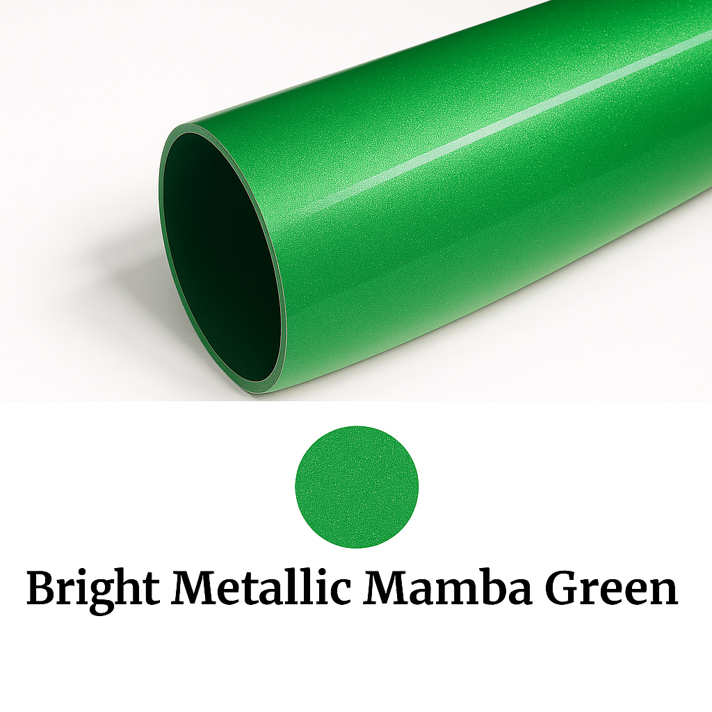 Bright Metallic Mamba Green