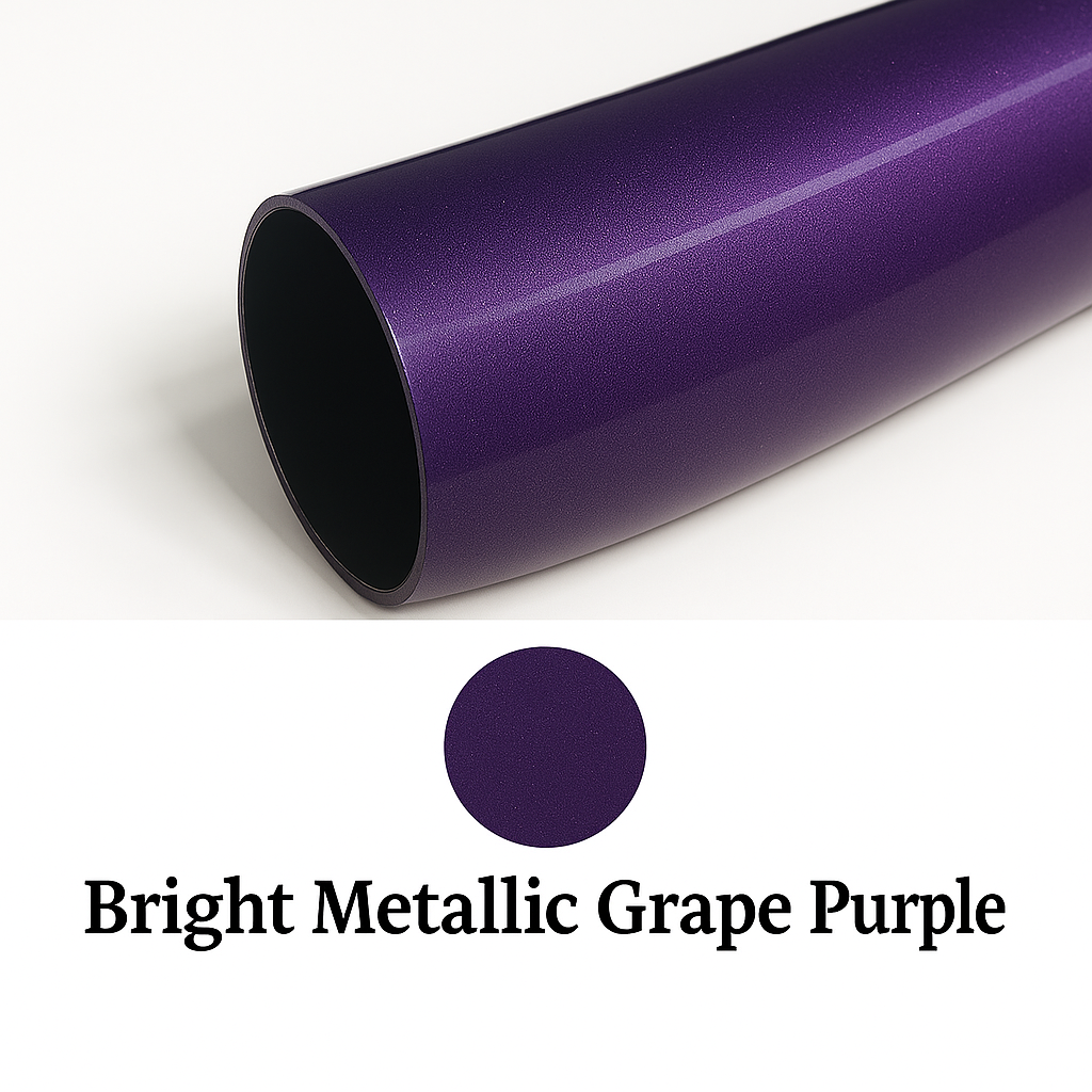 Bright Metallic Grape Purple